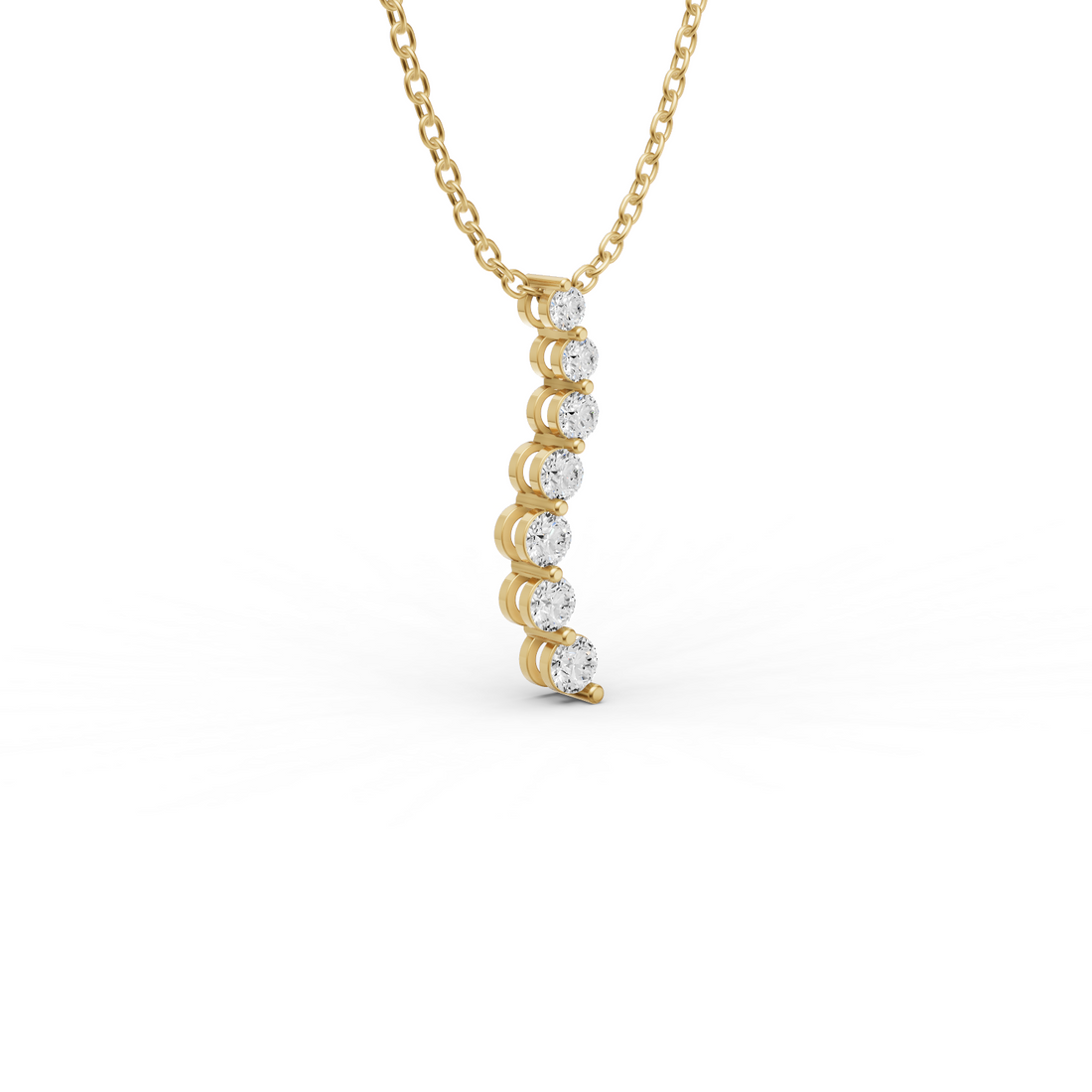 Lab Grown Diamond Journey Pendant