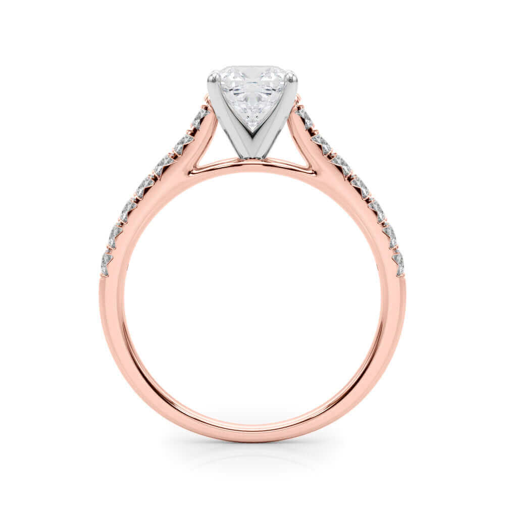 Cushion Diamond Engagement Ring
