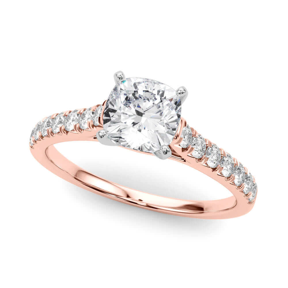 Cushion Diamond Engagement Ring