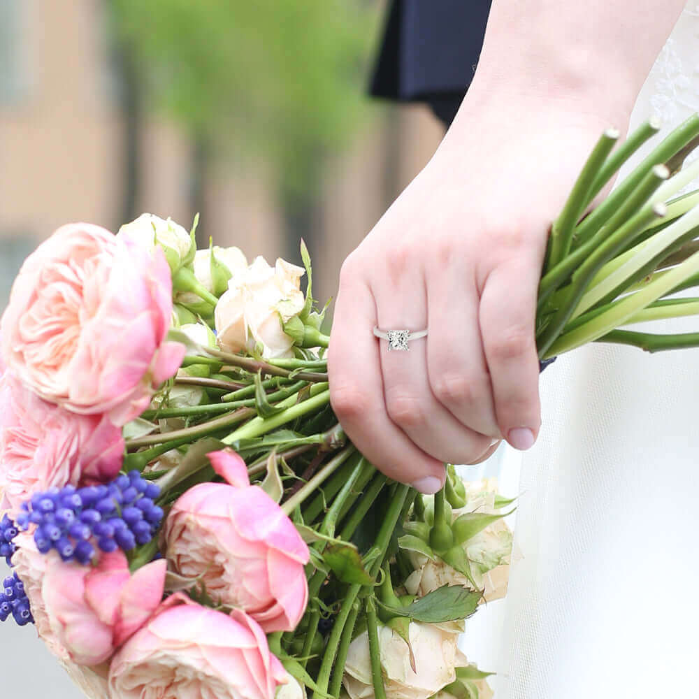 Lab Grown Diamond Engagement Ring 