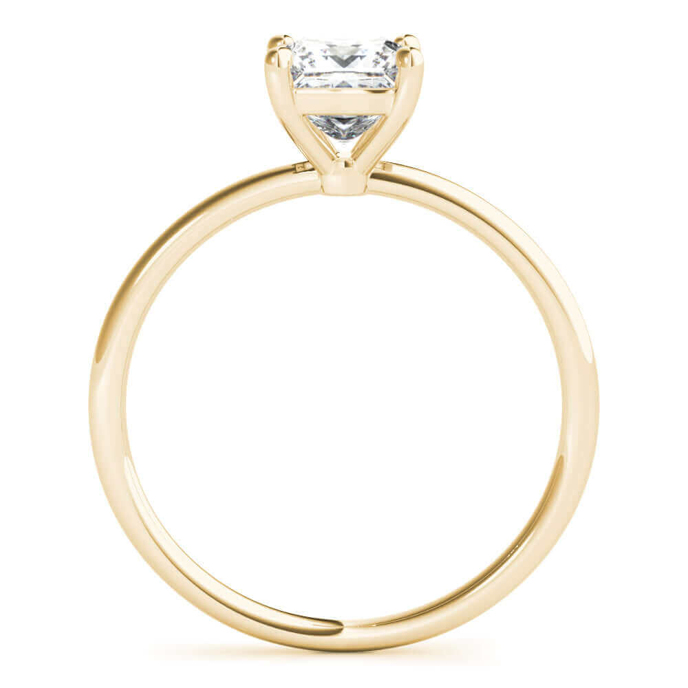 Solitaire Princess Diamond Engagement Ring