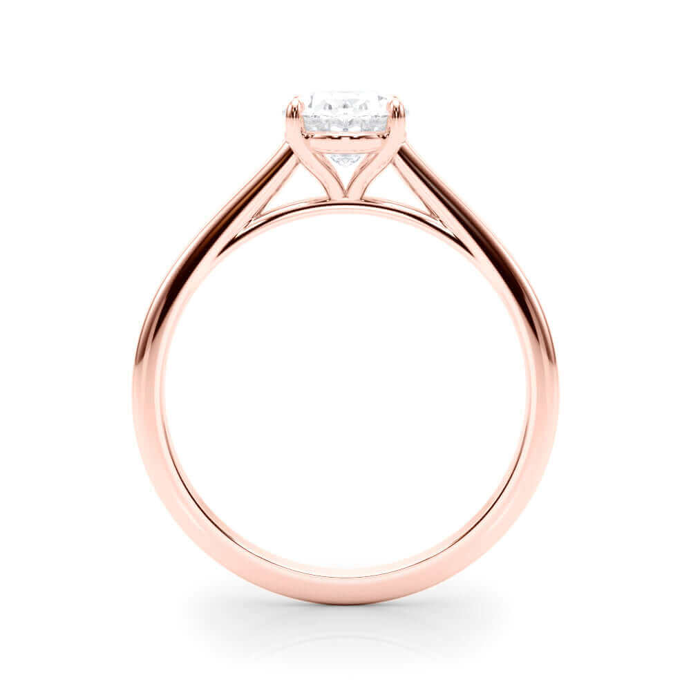 Oval Lab Grown Diamond Engagement Ring