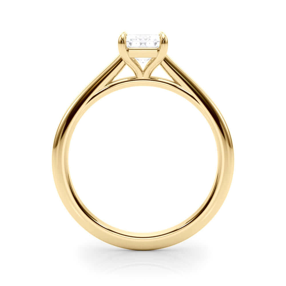 3 Carat Emerald Cut Diamond Engagement Ring