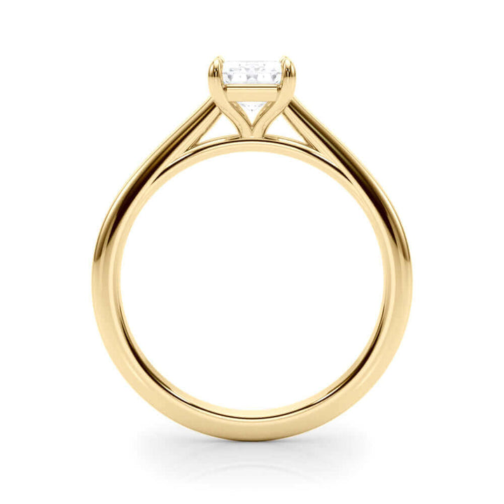 3 Carat Emerald Cut Diamond Engagement Ring