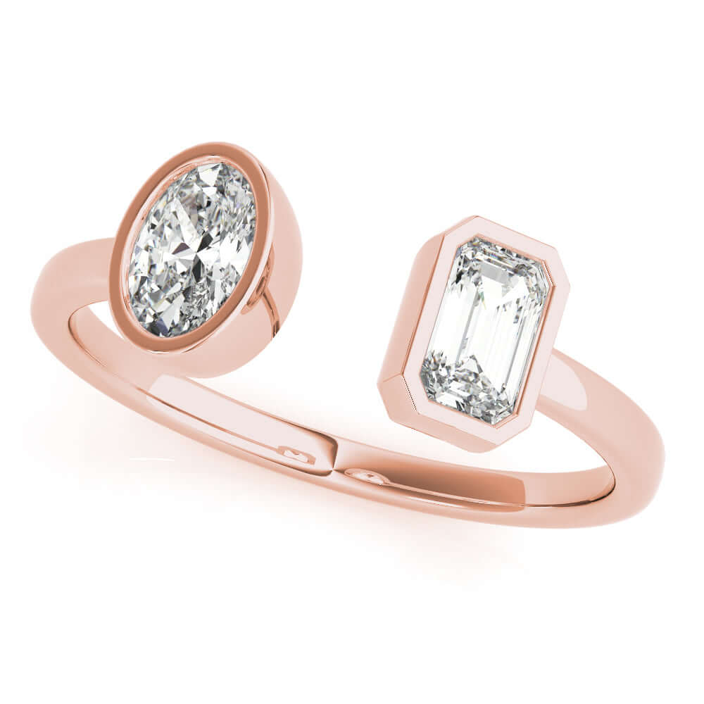 Emerald Cut Diamond Ring 