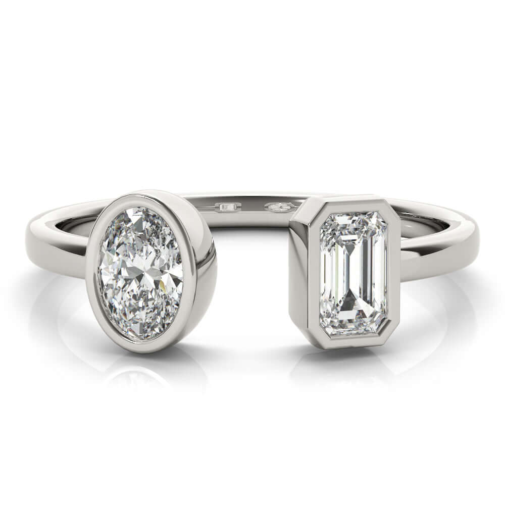 Emerald Cut Diamond Ring 
