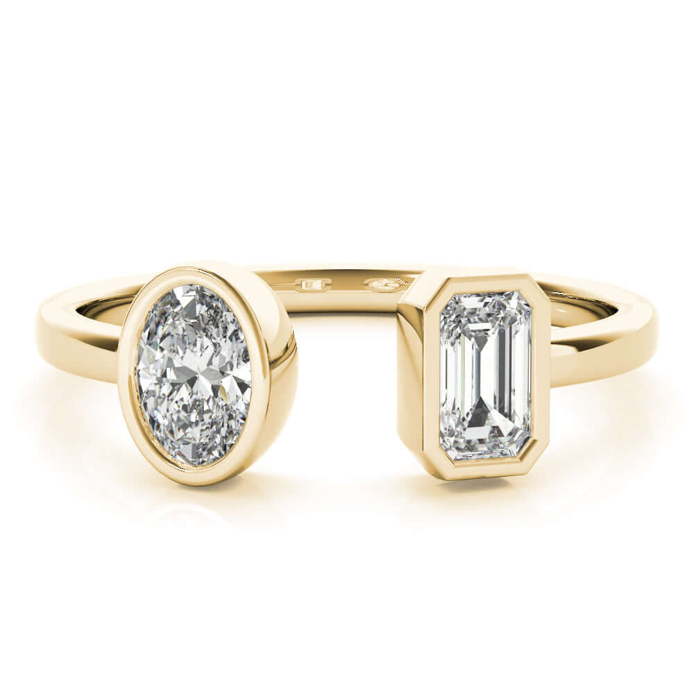 Emerald Cut Diamond Ring 