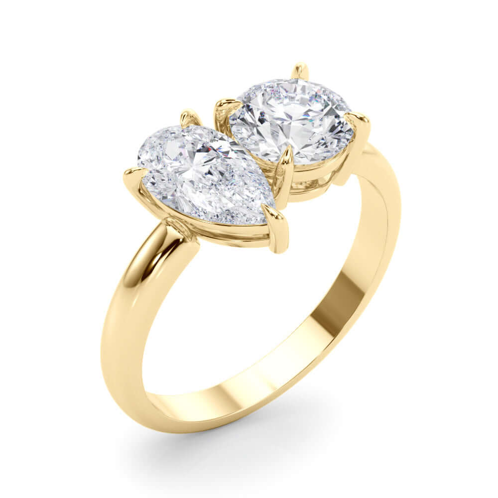 shop-Round-Pear-Shape-lab-grown-Diamond-toi-moi-ring-2023-gold