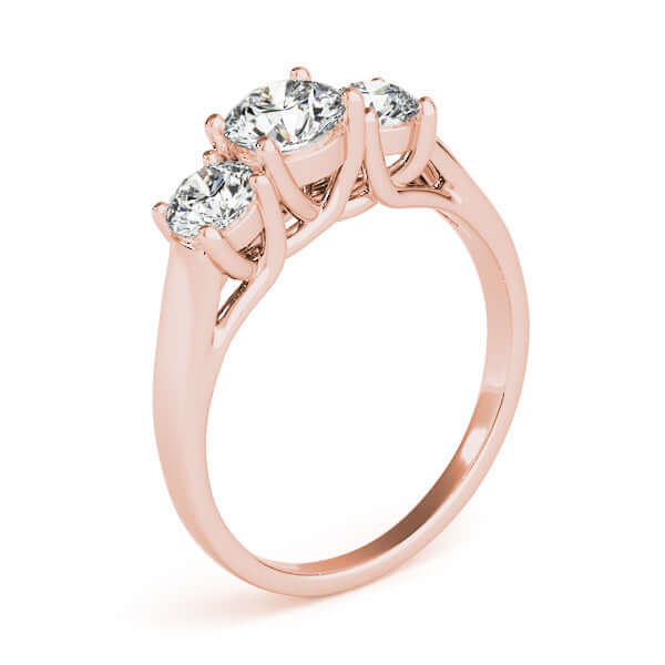 3 Stone Diamond Engagement Rings