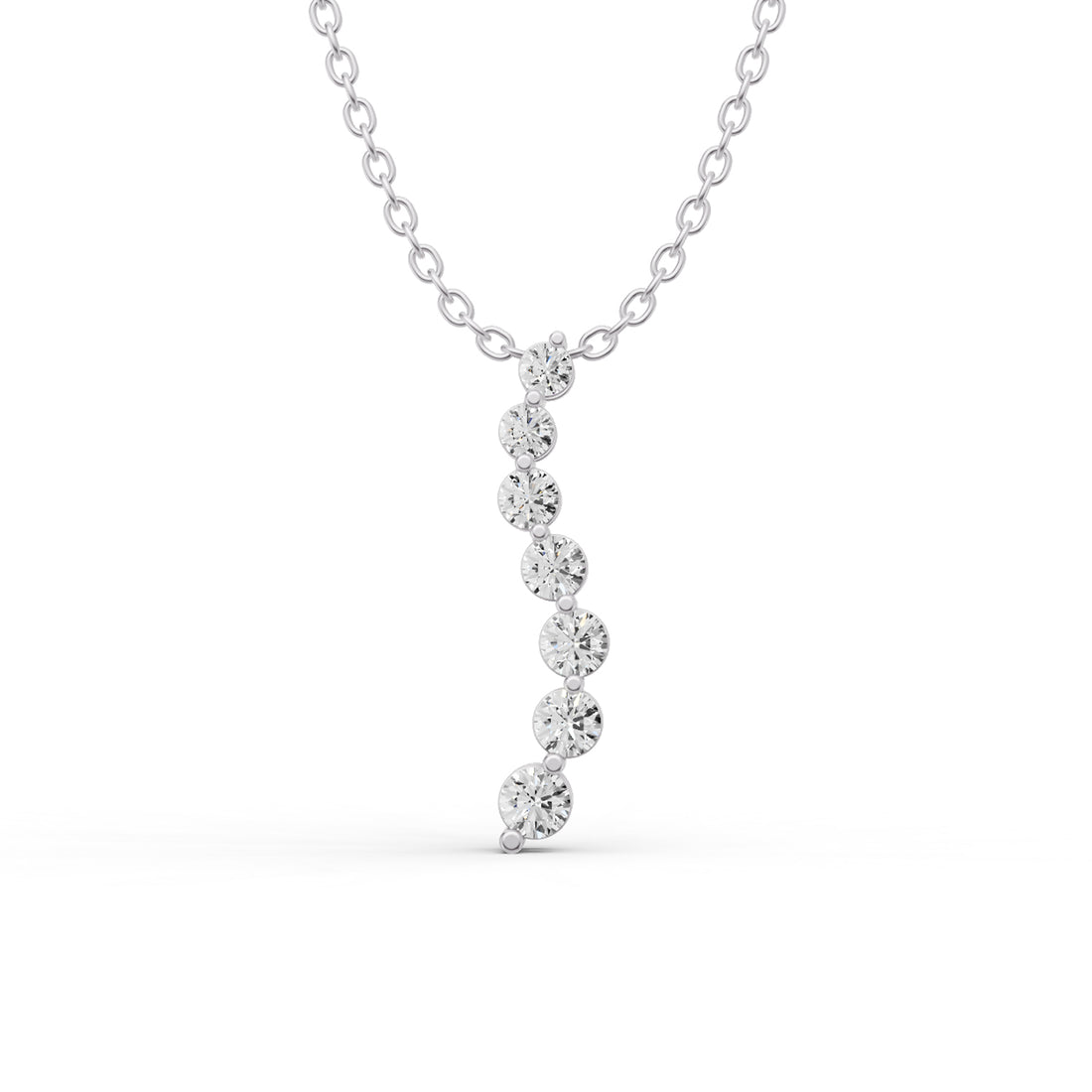 Lab Grown Diamond Journey Pendant