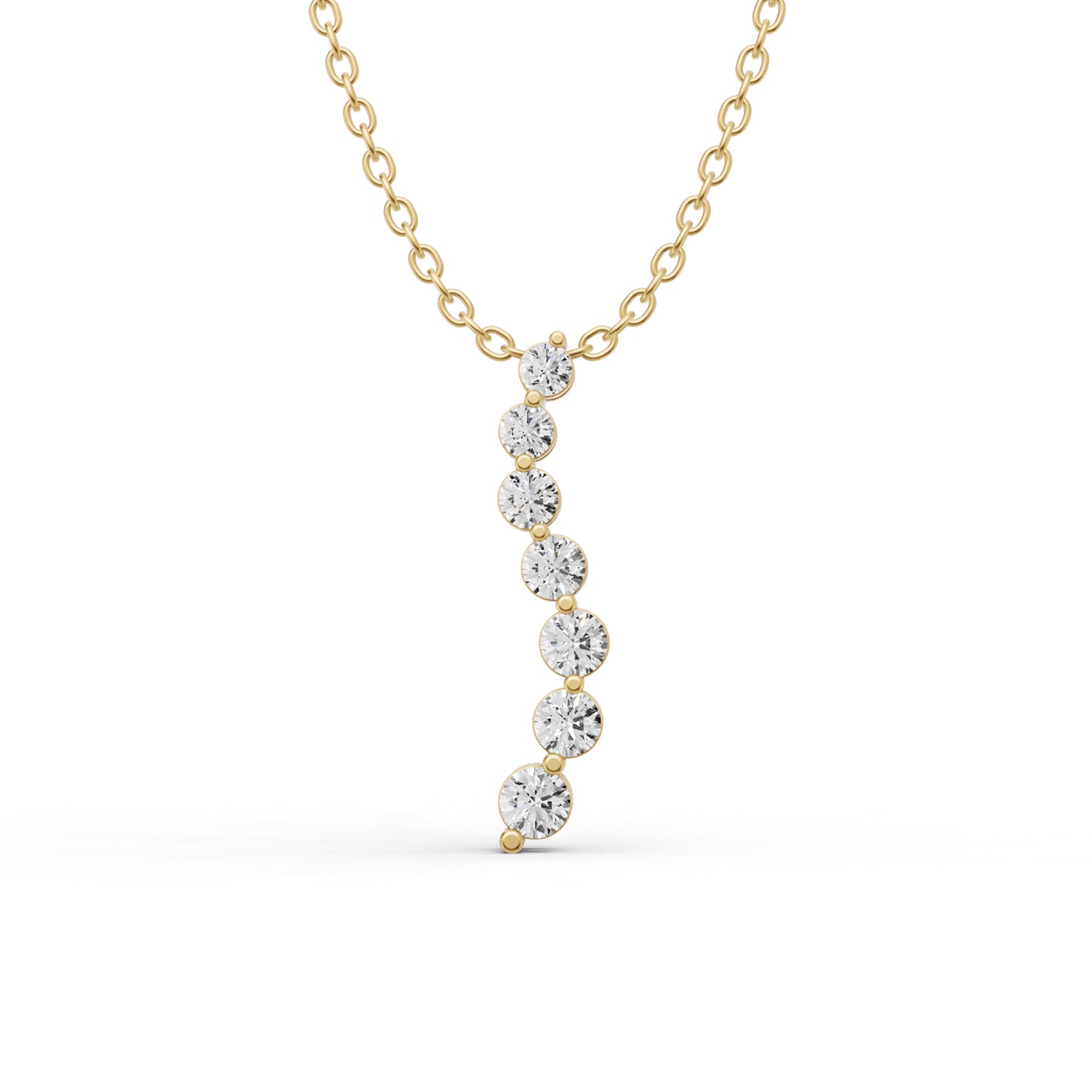 Lab Grown Diamond Journey Pendant