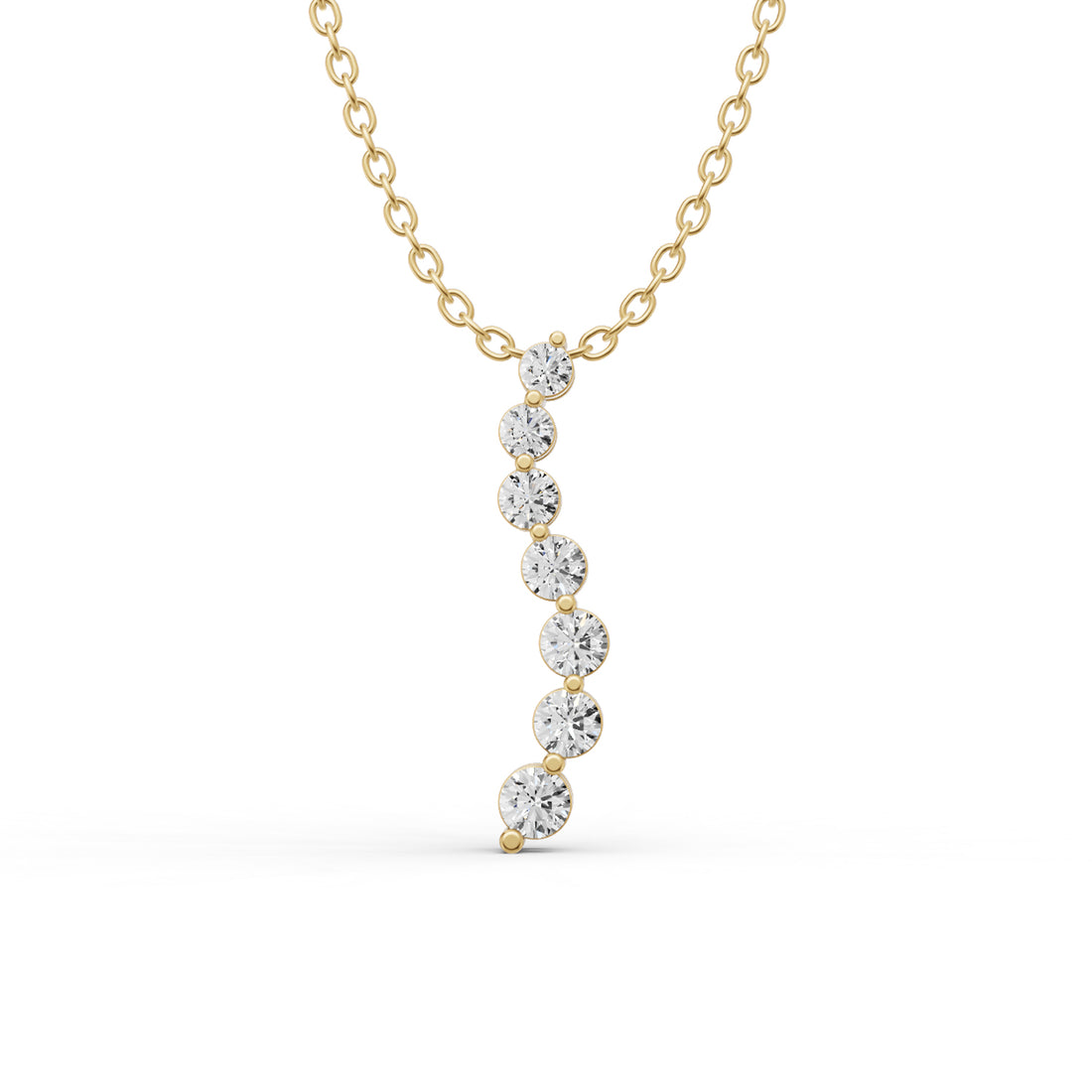 Lab Grown Diamond Journey Pendant