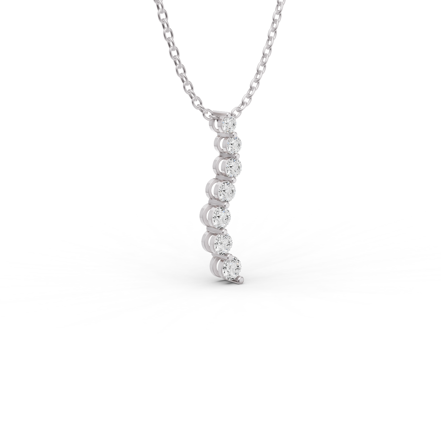 Lab Grown Diamond Journey Pendant