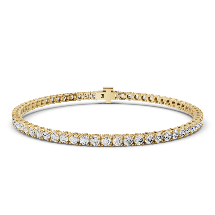 Lab Grown Diamond Straight-Line Tennis Bracelet