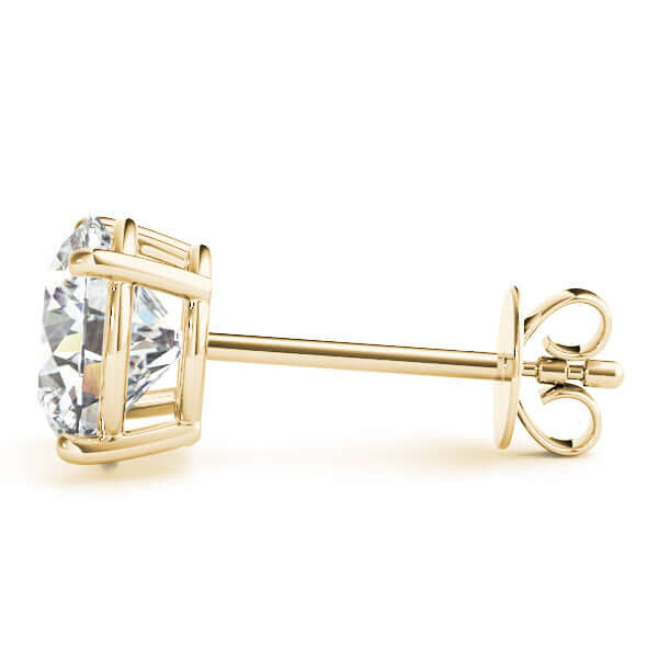  4-carats-Lab-grown-Diamond-Stud-Earring-setting-jewels-by-ray-earrings-certified