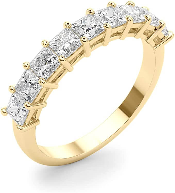 14K Princess Cut Diamond Ring
