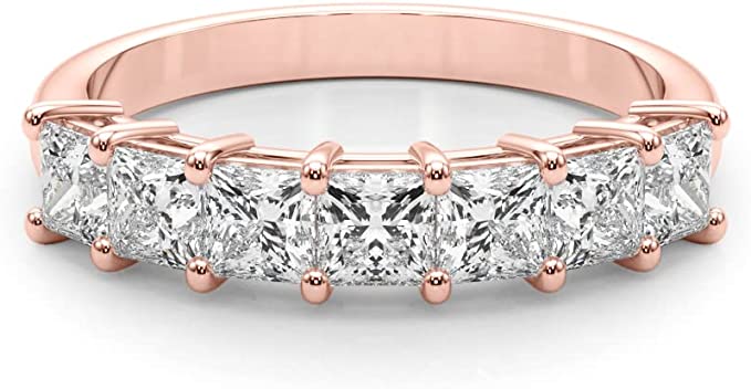 Princess Cut Wedding Rings