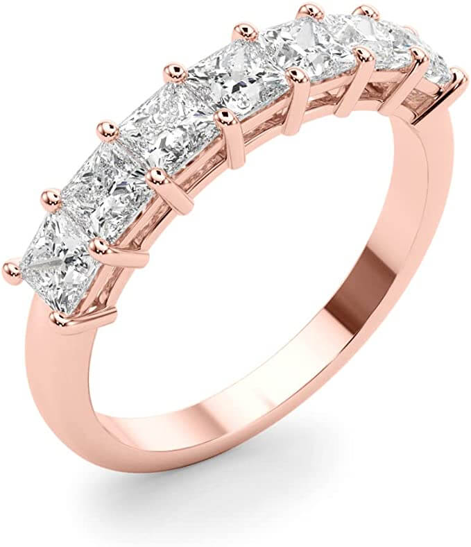 Princess Cut Wedding Rings