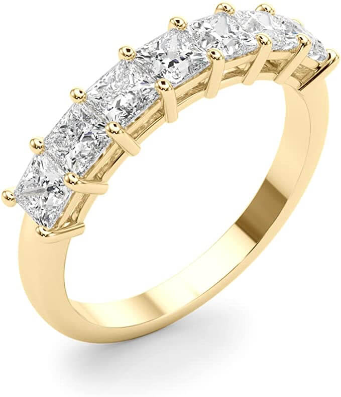 Princess Cut Wedding Rings