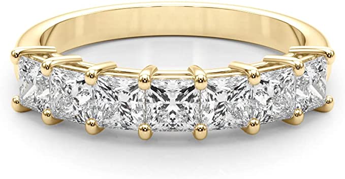 Princess Cut Wedding Rings