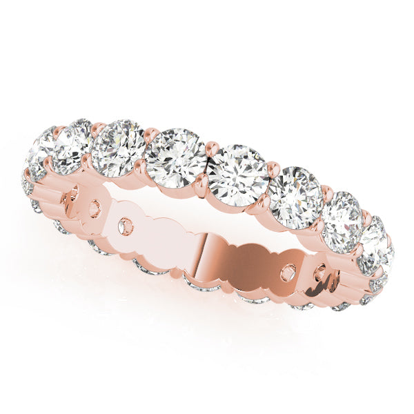 Wedding Band Diamond Eternity Band, Diamond Eternity Ring, 14K White Gold Diamond Eternity Band. Womens Anniversary Ring