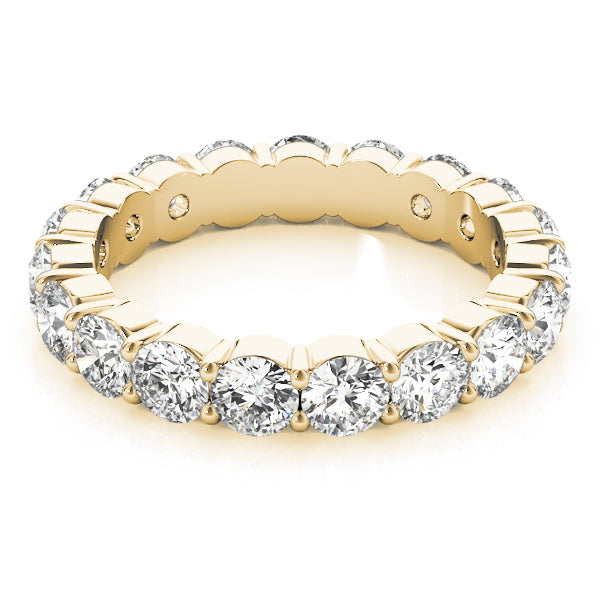 Wedding Band Diamond Eternity Band, Diamond Eternity Ring, 14K White Gold Diamond Eternity Band. Womens Anniversary Ring