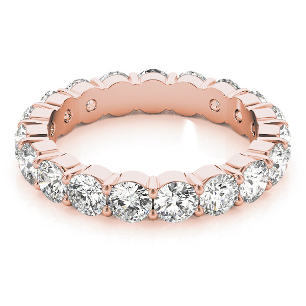 Wedding Band Diamond Eternity Band, Diamond Eternity Ring, 14K White Gold Diamond Eternity Band. Womens Anniversary Ring