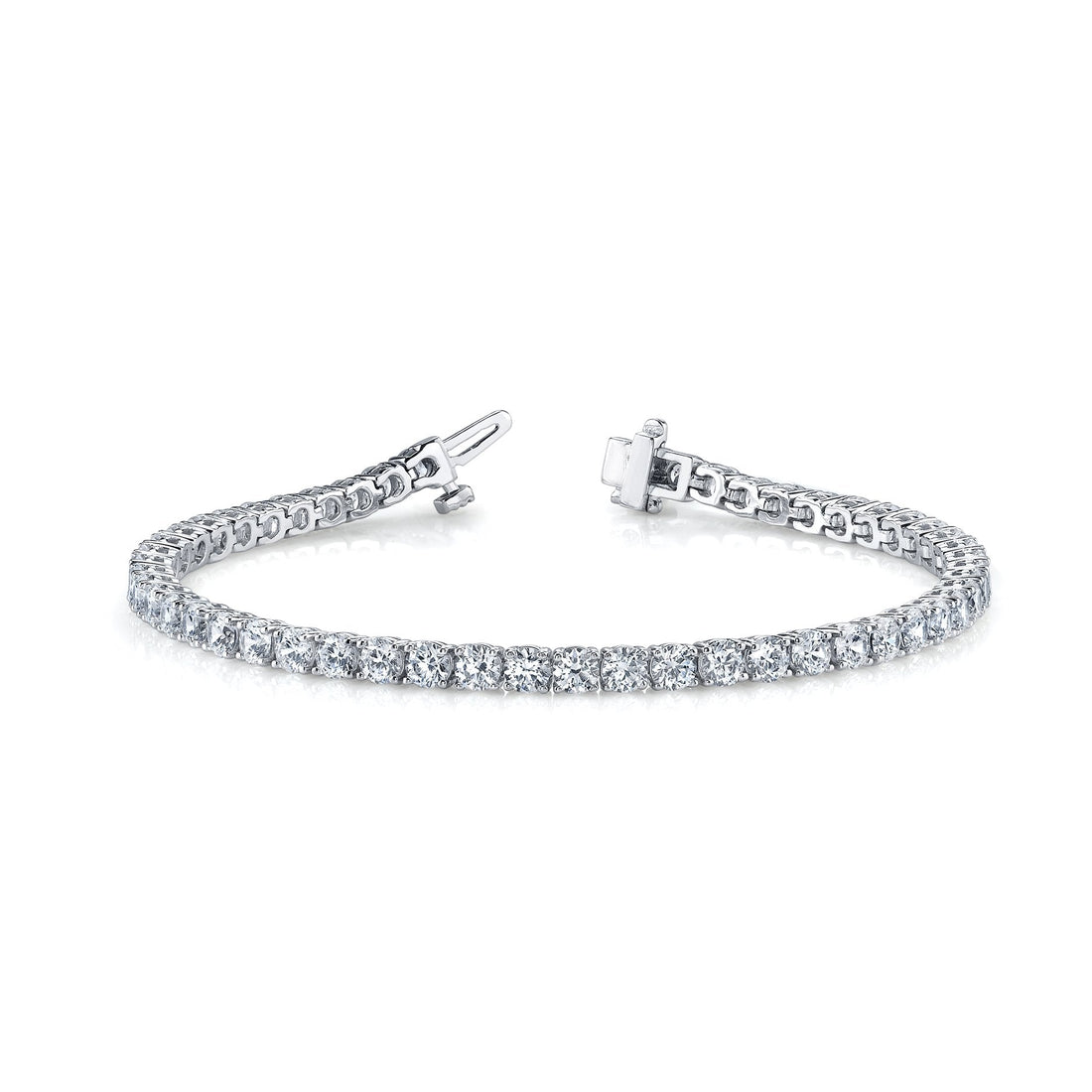Classic Four-Prong 2.5 ct. tw. Lab-Grown Diamond Tennis Bracelet