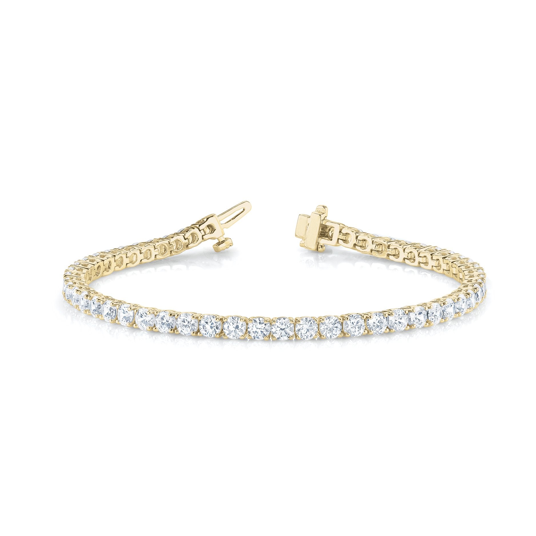 Classic Four-Prong 2.5 ct. tw. Lab-Grown Diamond Tennis Bracelet
