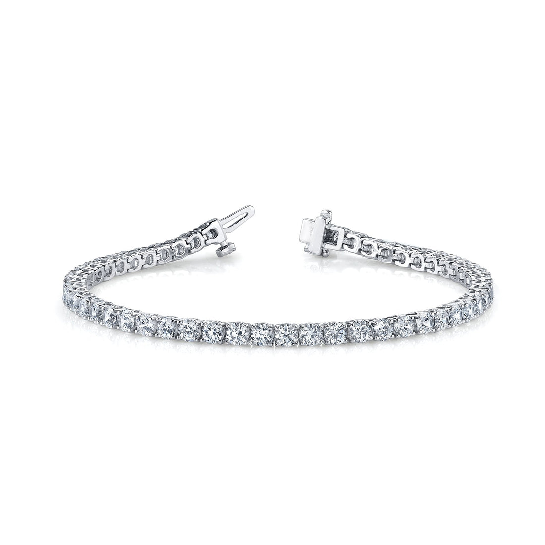 Classic Four-Prong 4.5 ct. tw. Lab-Grown Diamond Tennis Bracelet