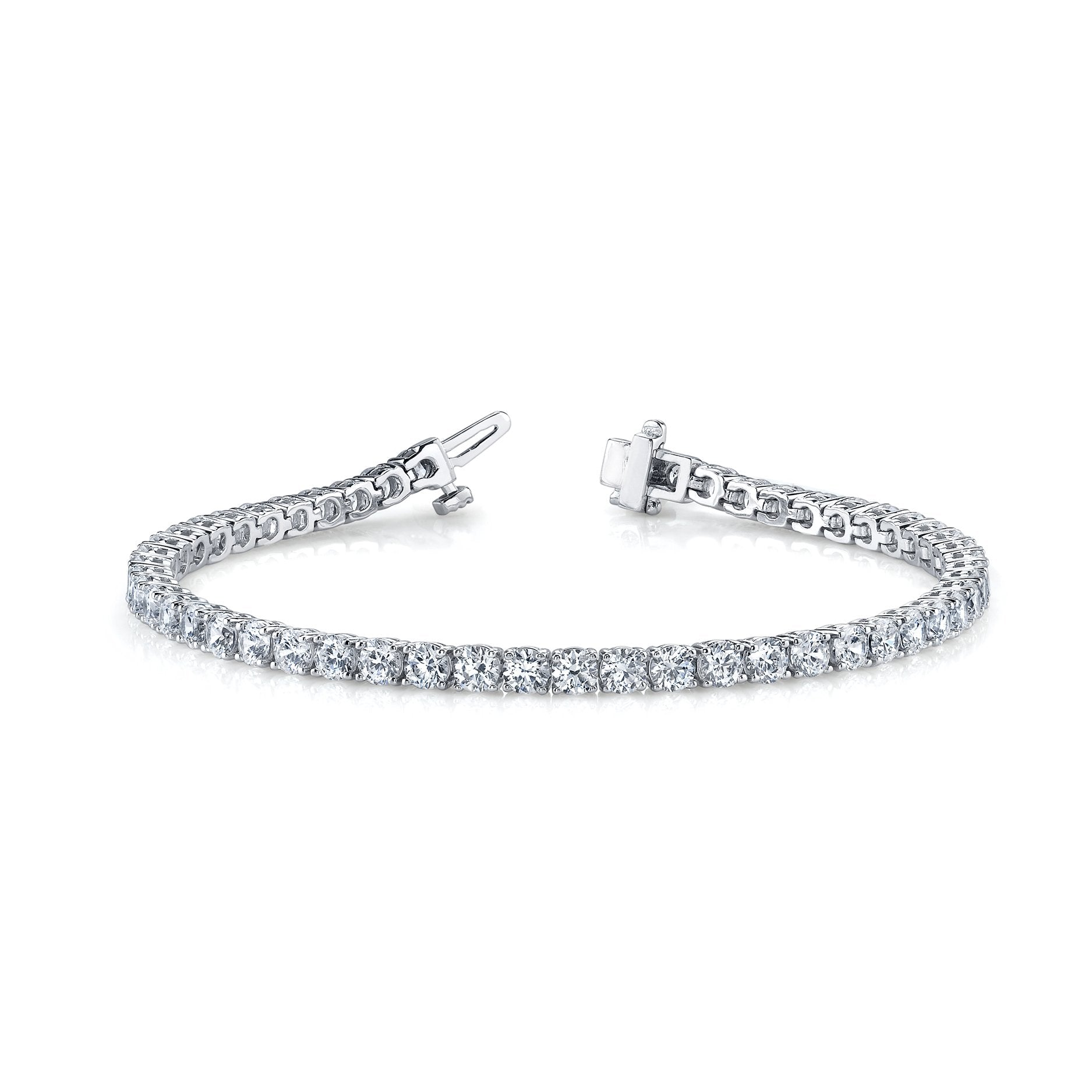 Classic Four-Prong 6.25 ct. tw. Lab-Grown Diamond Tennis Bracelet