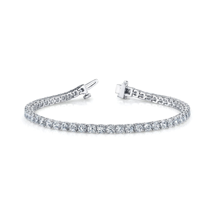 Classic Four-Prong 6.25 ct. tw. Lab-Grown Diamond Tennis Bracelet
