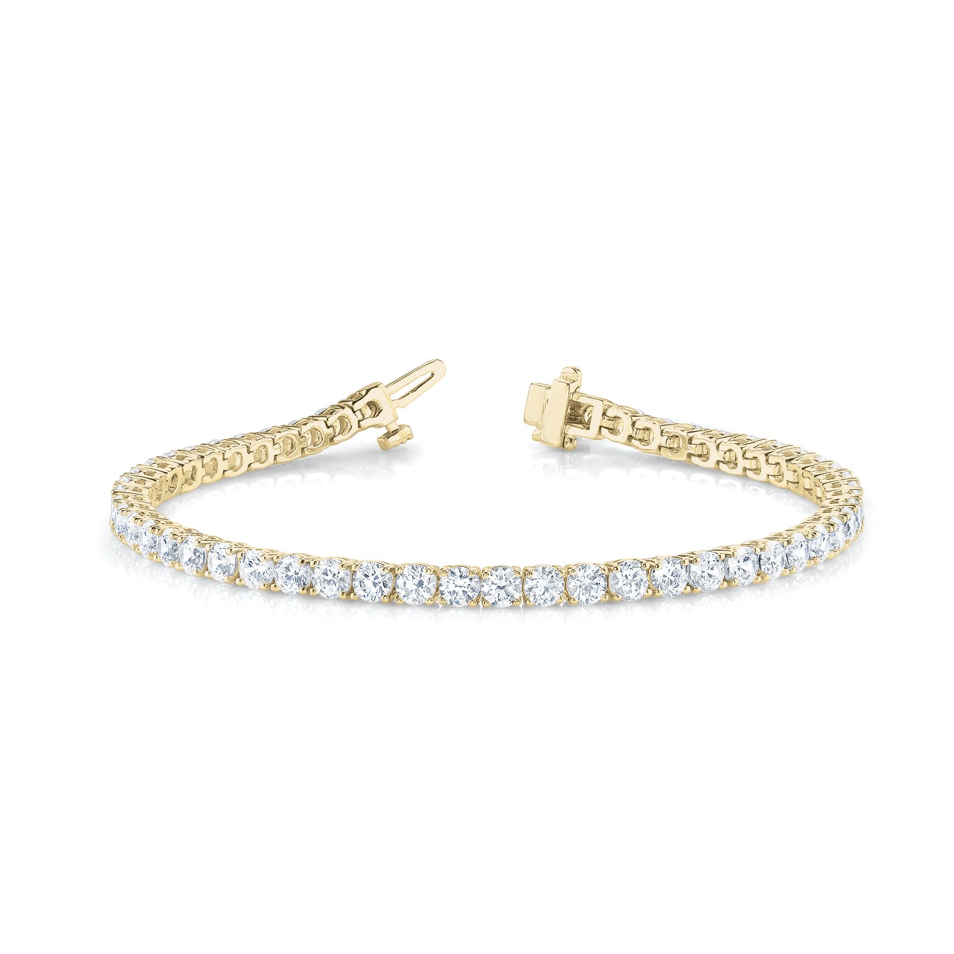 Classic Four-Prong 7 ct. tw. Lab-Grown Diamond Tennis Bracelet