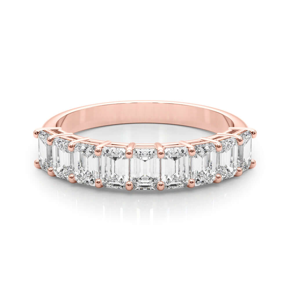 14k Diamond 9 Stone Ring 