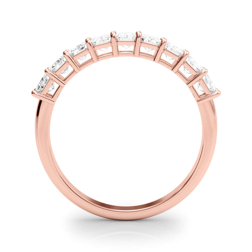 14k Diamond 9 Stone Ring 