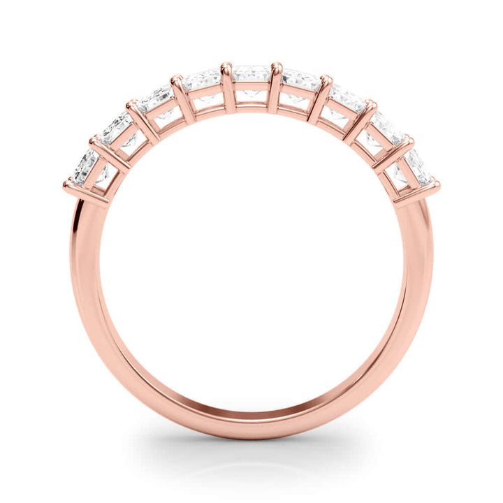 14k Diamond 9 Stone Ring 