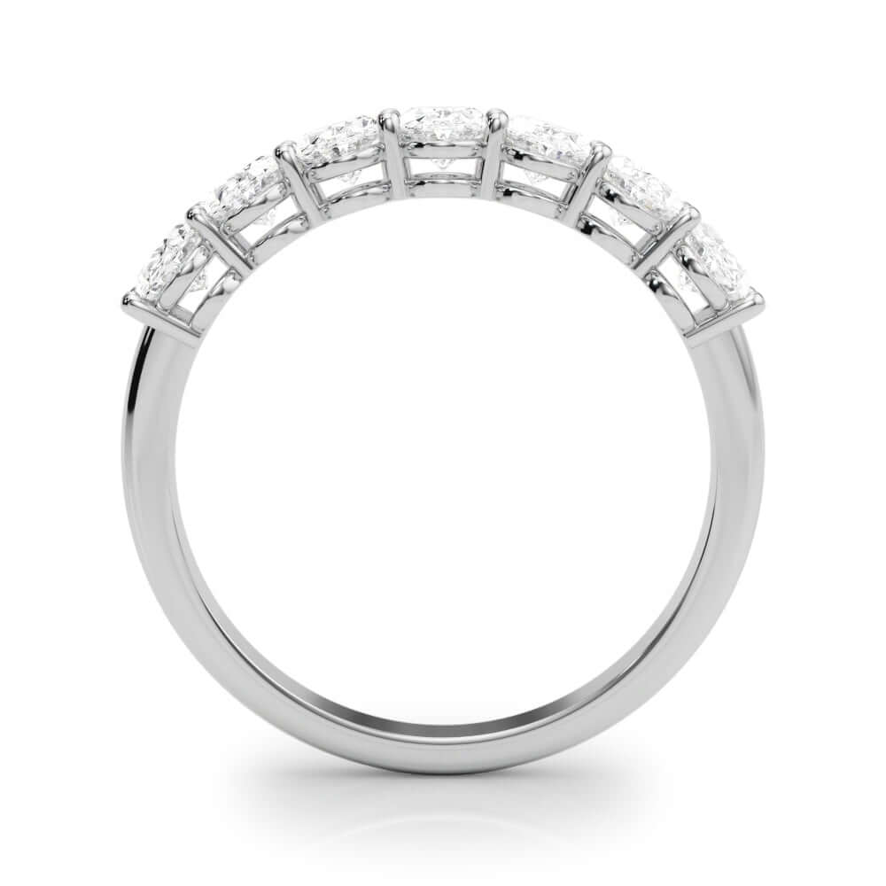 7 Stone Anniversary Band Ring