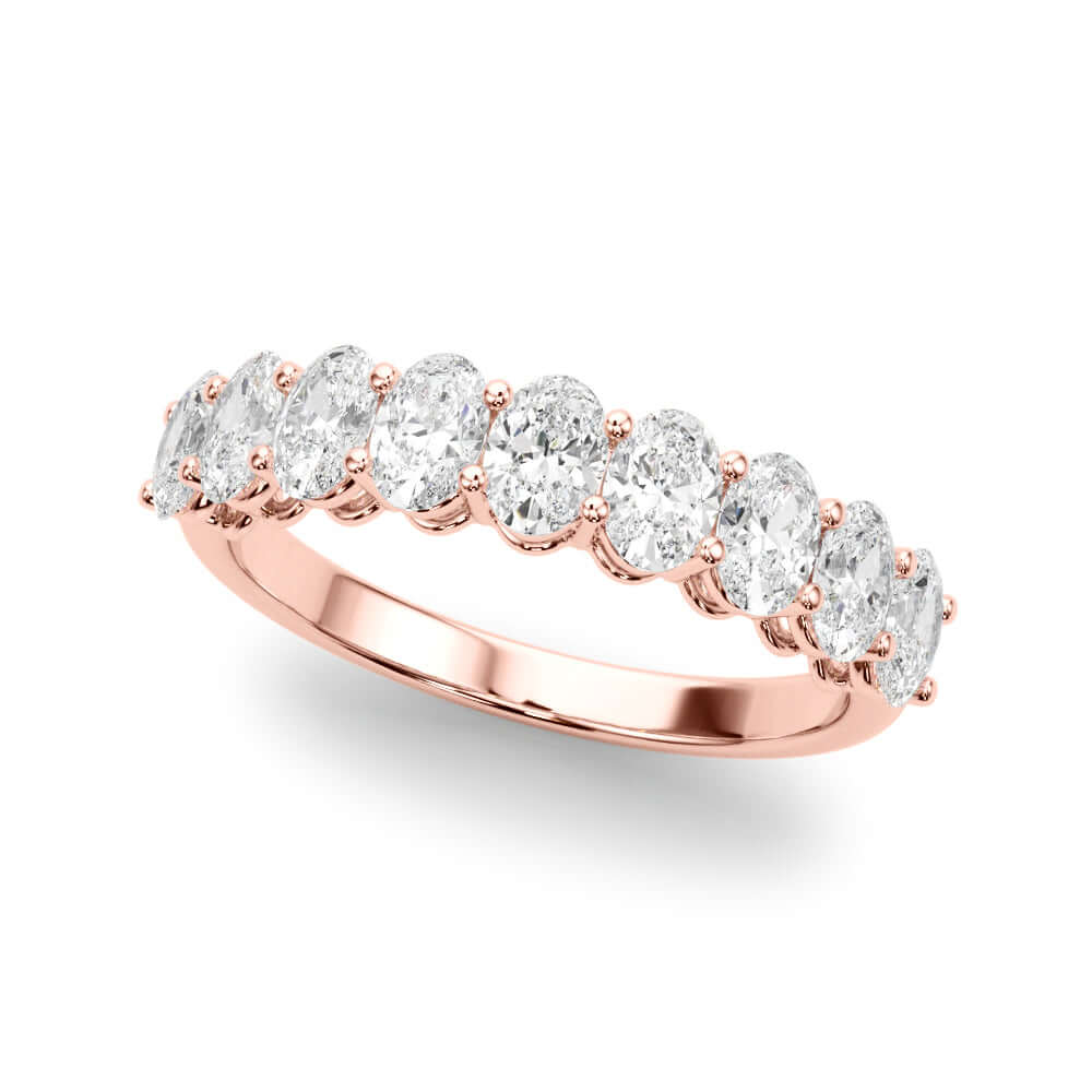 Diamond Nine Stone Ring