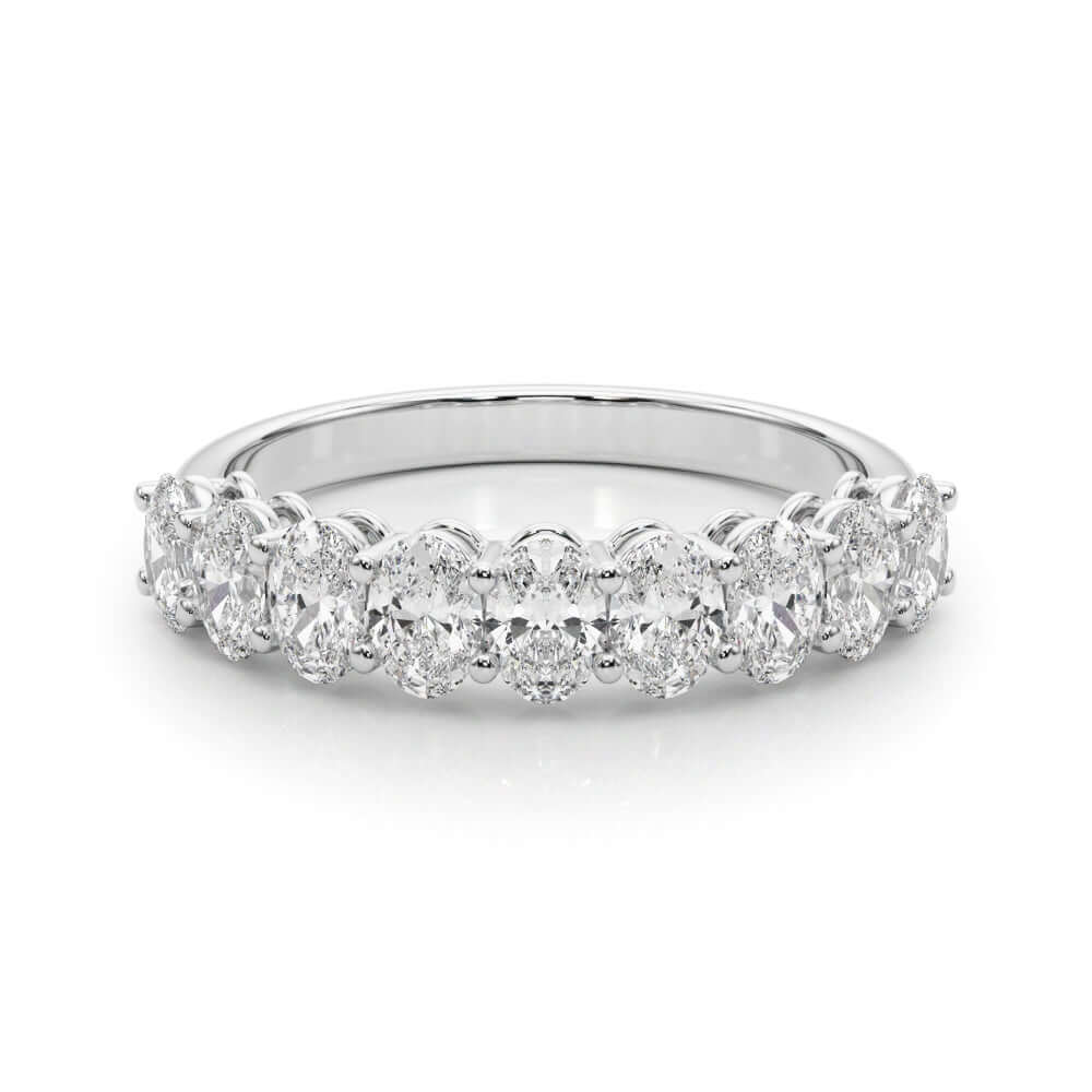 Diamond Nine Stone Ring