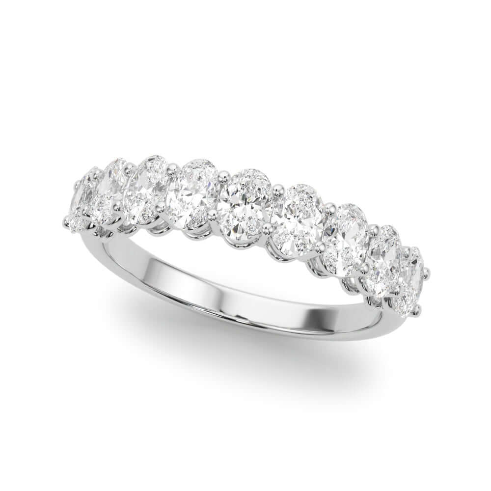 Diamond Nine Stone Ring