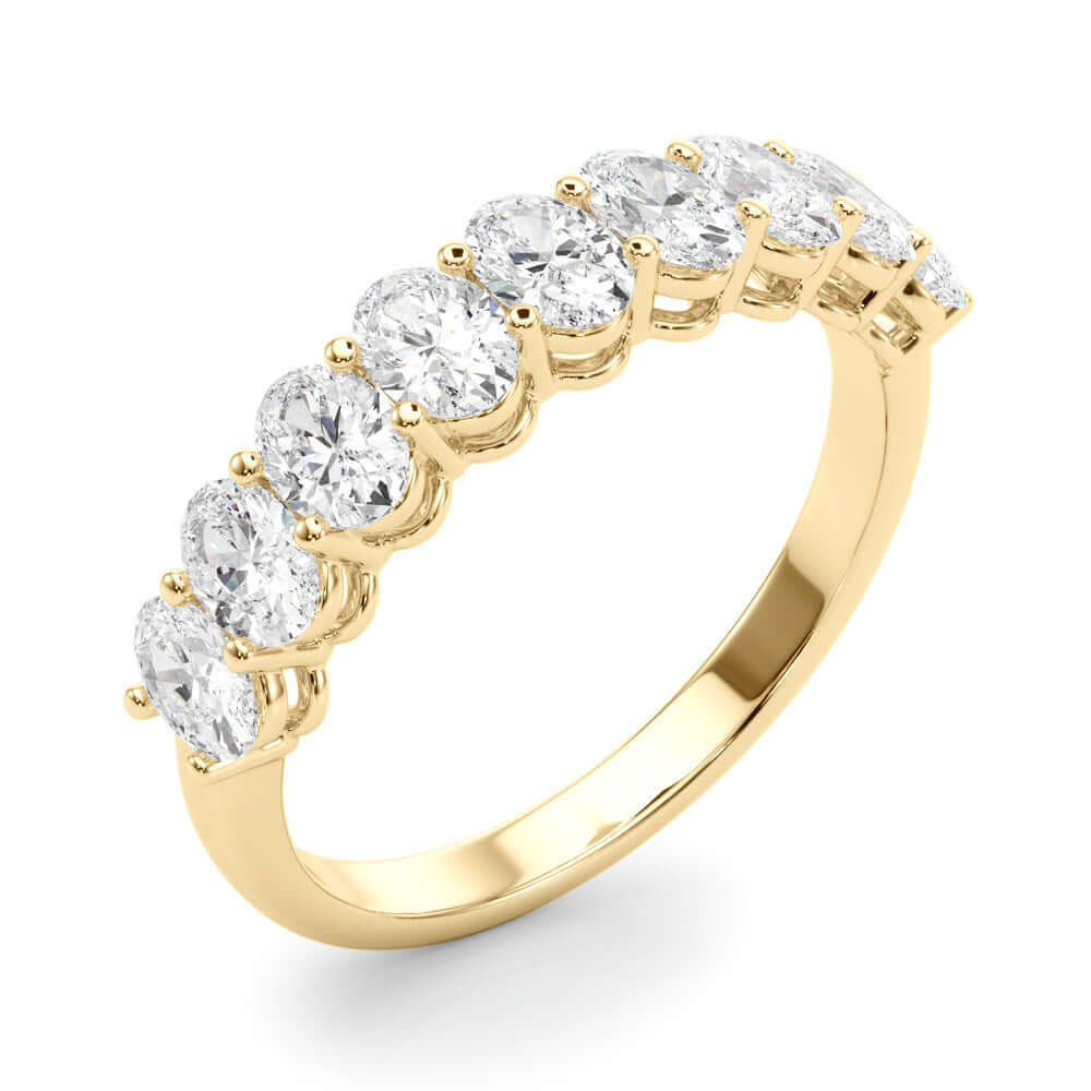 Diamond Nine Stone Ring