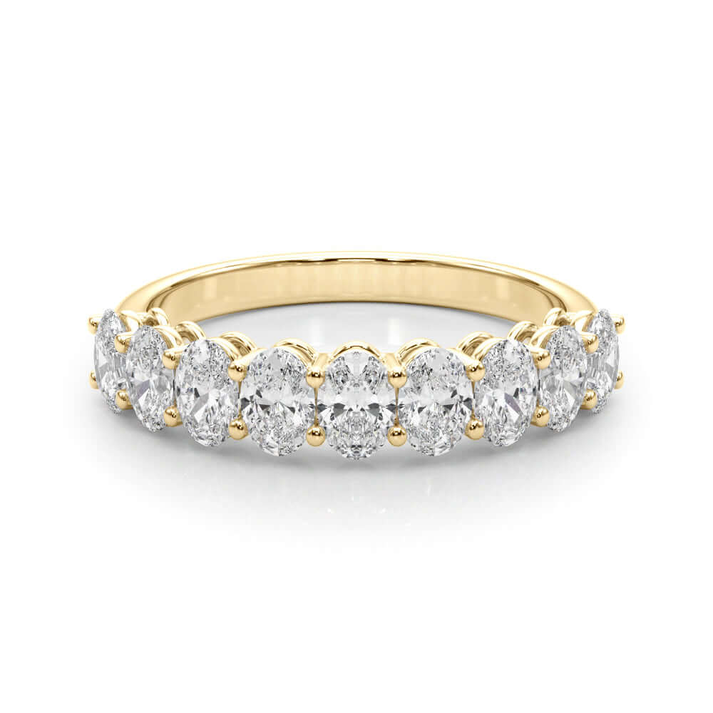 Diamond Nine Stone Ring