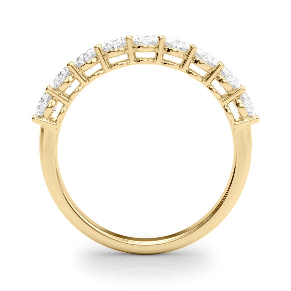 Diamond Nine Stone Ring