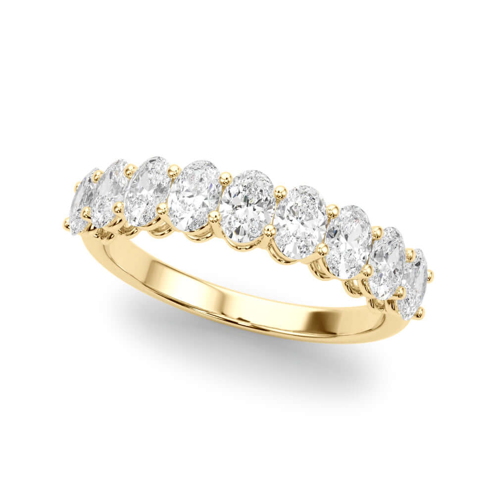 Diamond Nine Stone Ring