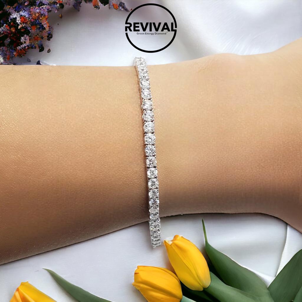 4 Carat Diamond Tennis Bracelet, 4 Carat Diamond Bracelet, Unique Diamond Tennis Bracelet, Unique Diamond bracelet