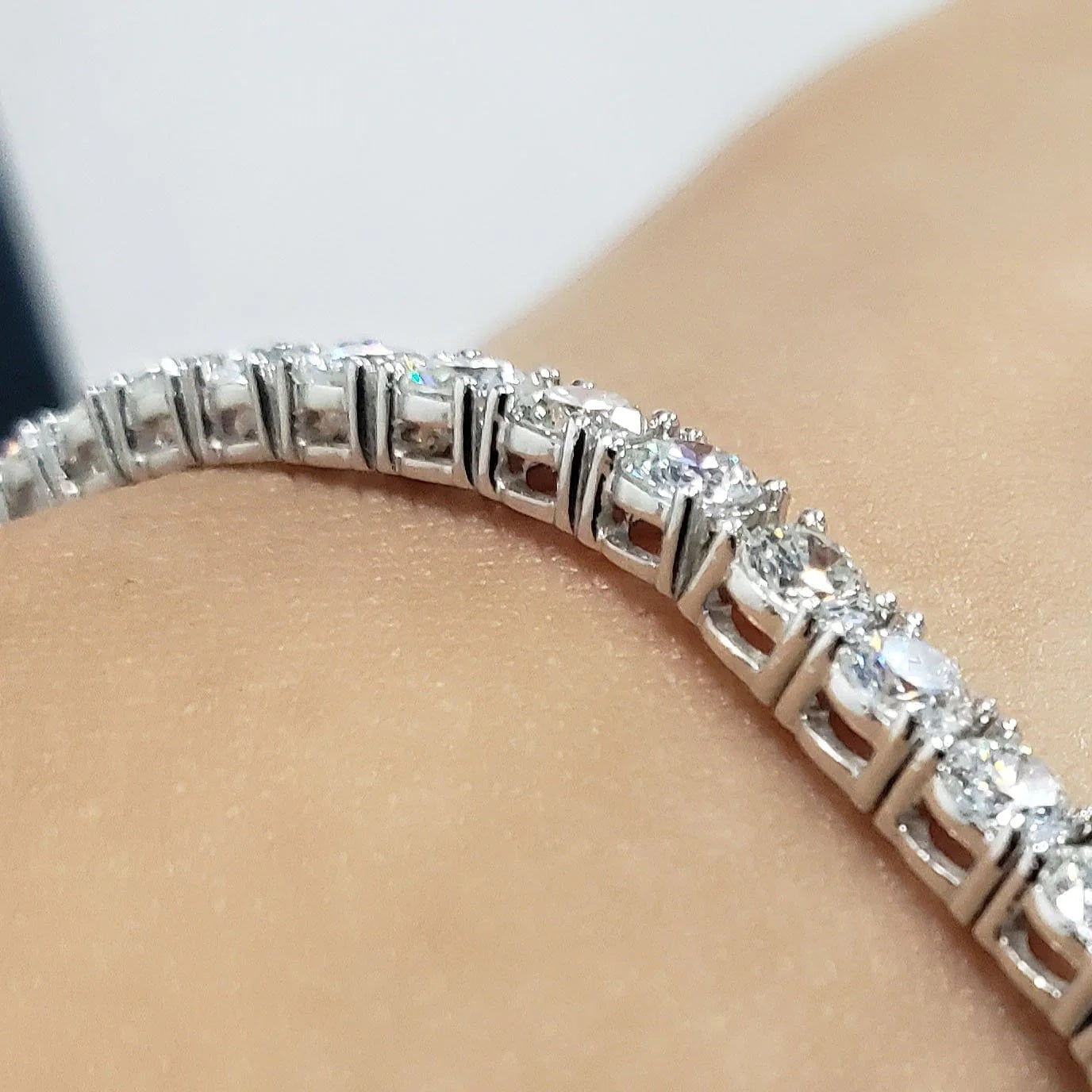 4 Carat Diamond Tennis Bracelet, 4 Carat Diamond Bracelet, Unique Diamond Tennis Bracelet, Unique Diamond bracelet